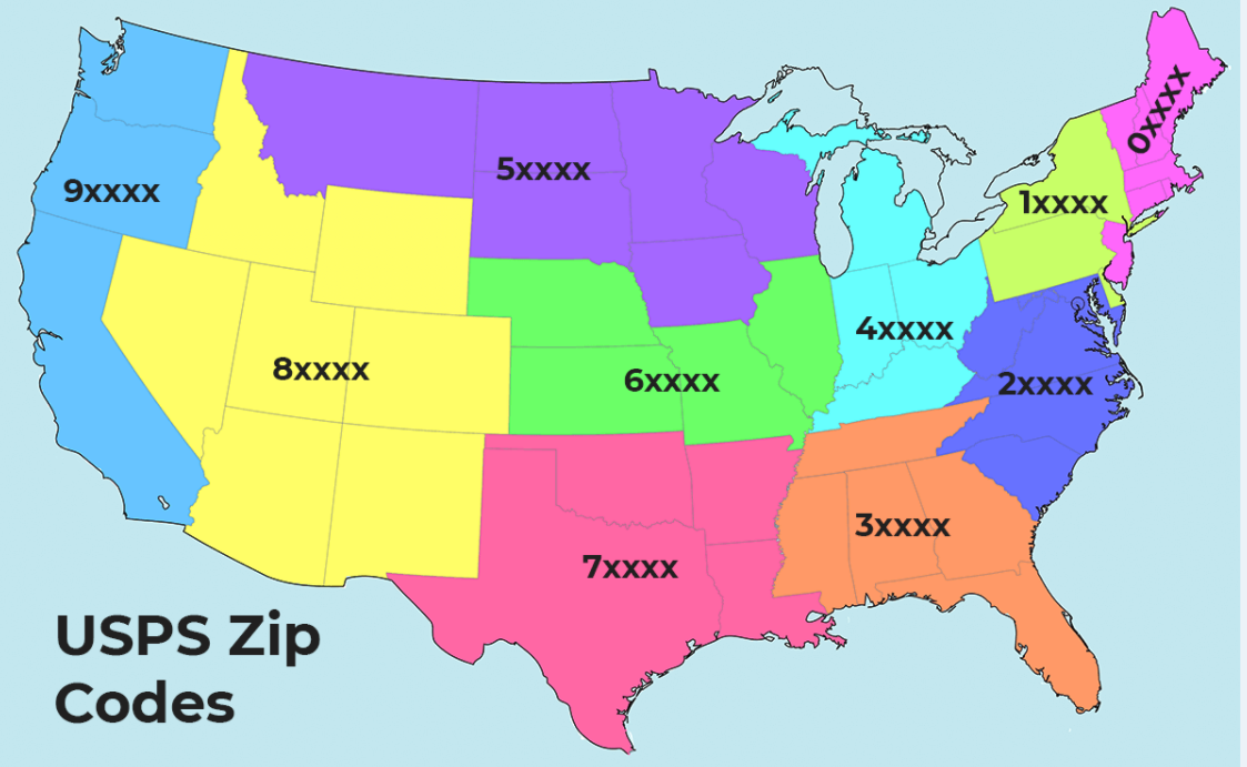 Usps Zip Codes By State List