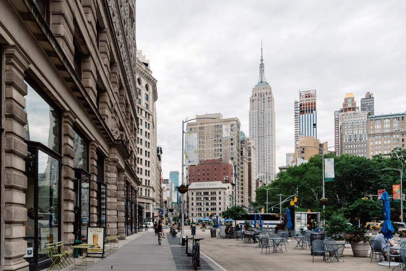 View Of Madison Square And The Flatiron District In Manhattan New York