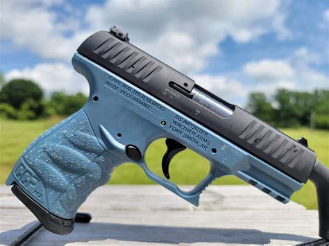 Walther Ccp M2 9Mm 3 54In Blue Titanium 2 8Rd Mags Duke S Sport Shop