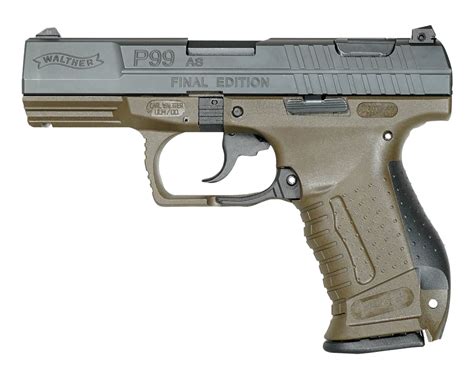 Walther P99 Final Edition 9Mm 4 Barrel 15 1