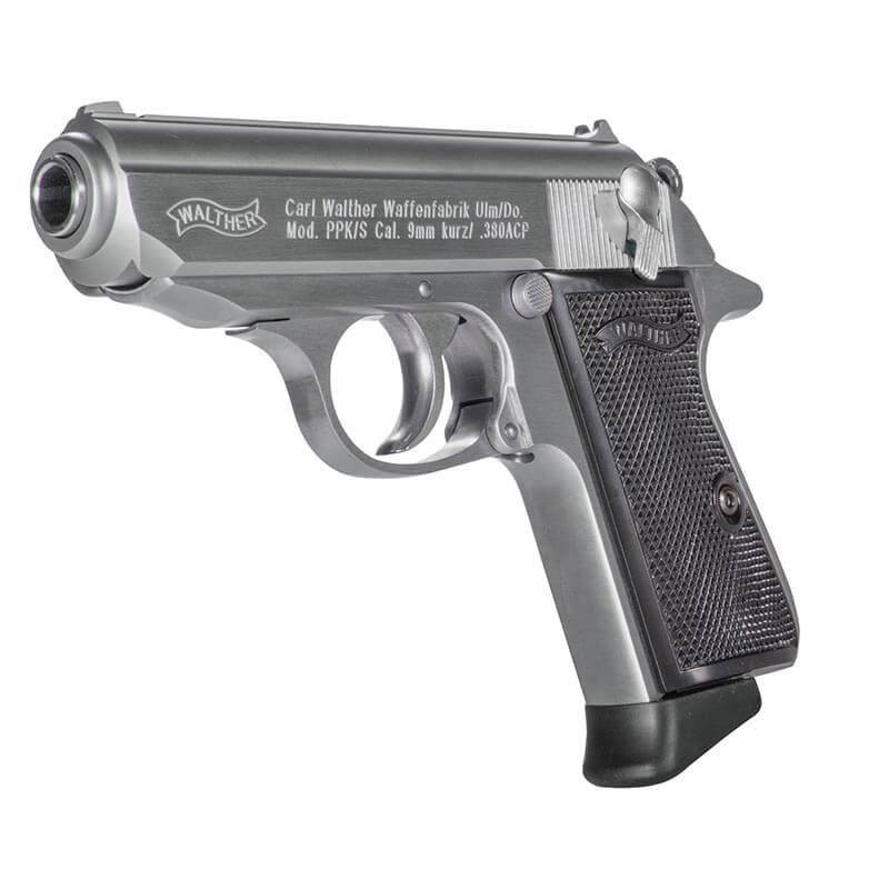 Walther Ppk S Stainless 380 Acp 7 Shot Gunstuff