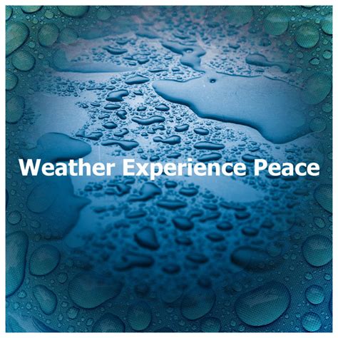 Weather Experience Peace Album By Weather Experience Spotify