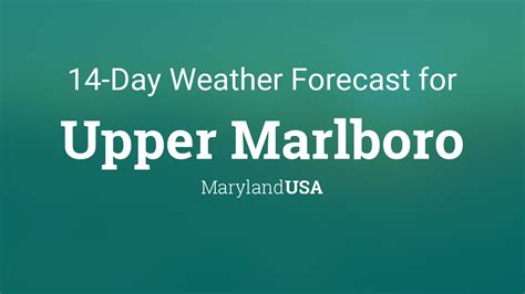 Weather Upper Marlboro Md