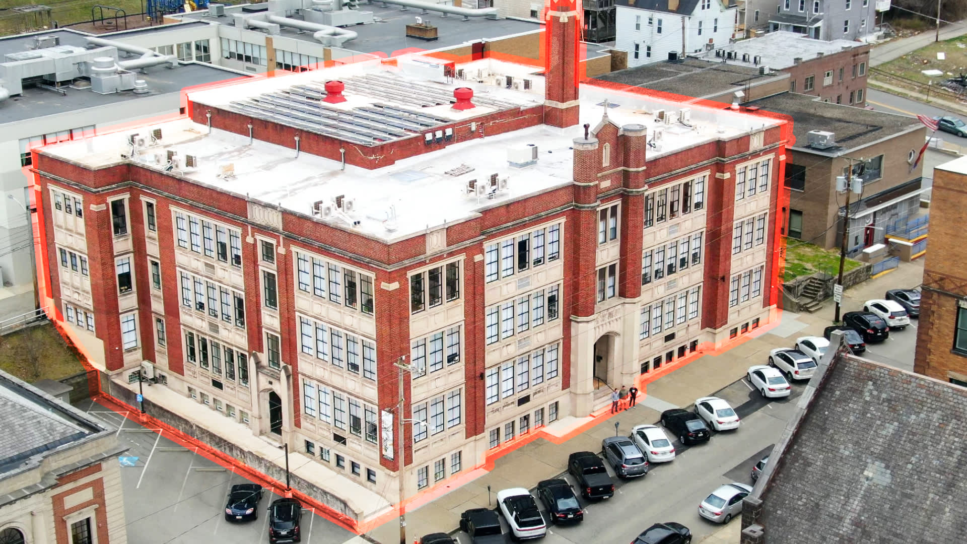 West Philadelphia High School Turned Into An Apartment Building