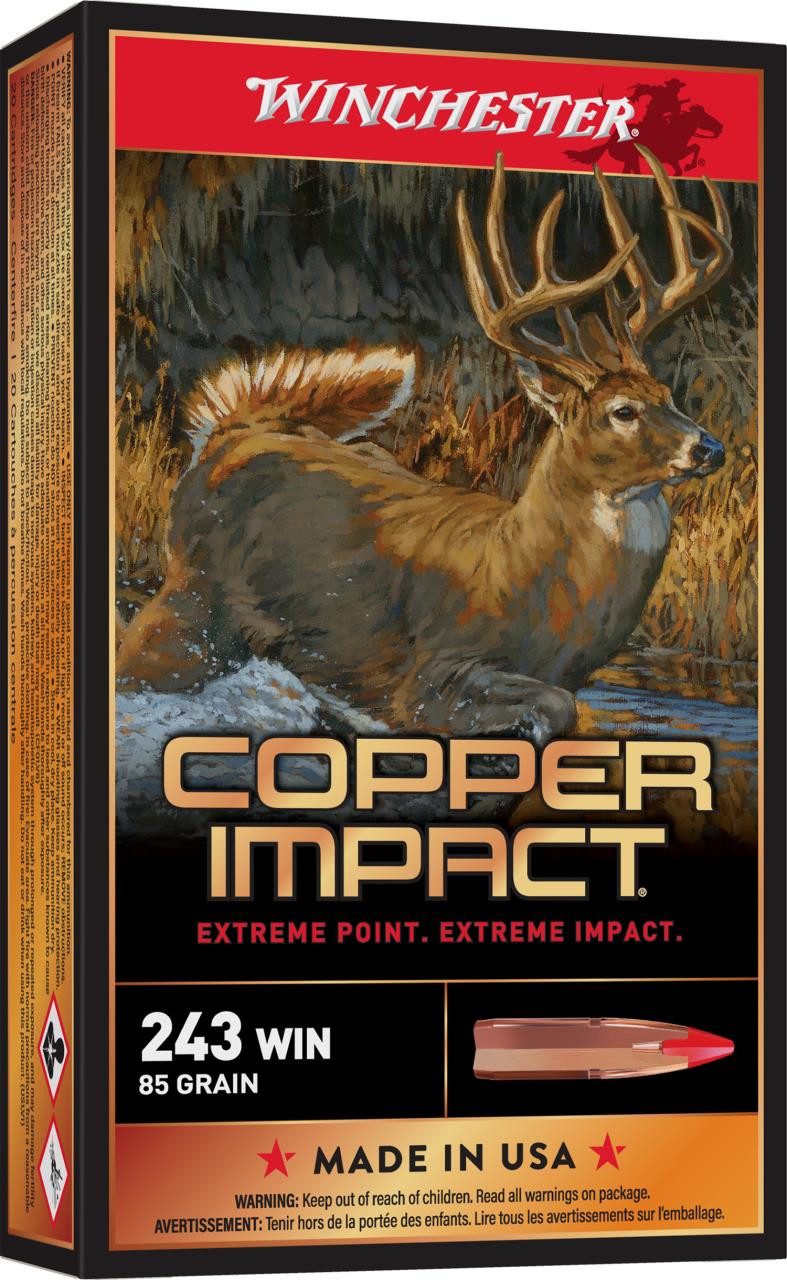 Winchester Copper Impact 350 Legend Ammo 150 Gr Extreme Point Copper