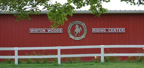 Winton Woods Riding Center Riding Wood Winton