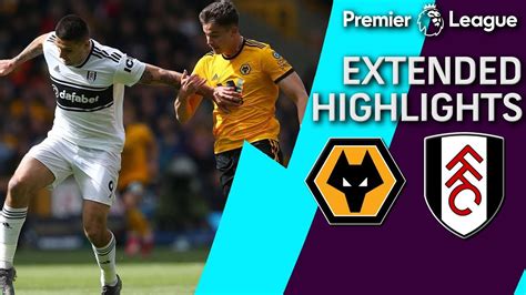 Wolves Vs Fulham Premier League Youtube