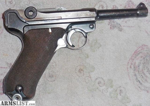 World War Ii German Mauser 1939 Dated 42 Code Luger Pistol