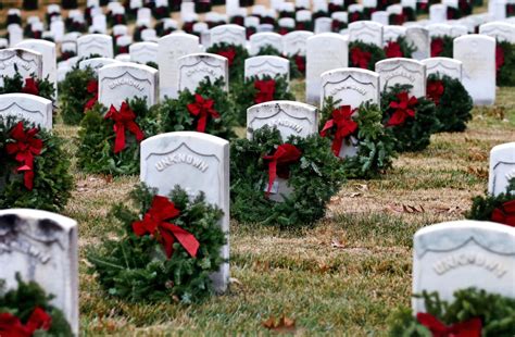 Wreaths Across America At Jefferson Barracks National Cemetery