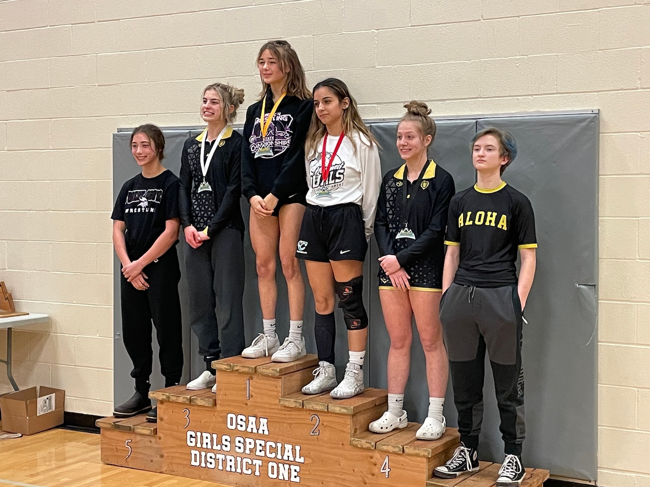 Wrestling St Helens Takes Home Special District 1 Crown Haley Vann