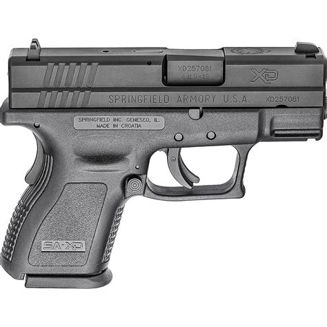 Xd Sub Compact 9Mm Handgun Best Polymer Handgun Fired