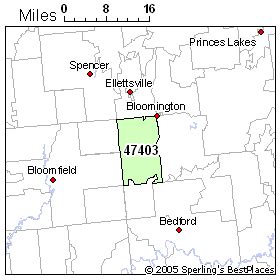 Zip 47403 Bloomington In Rankings