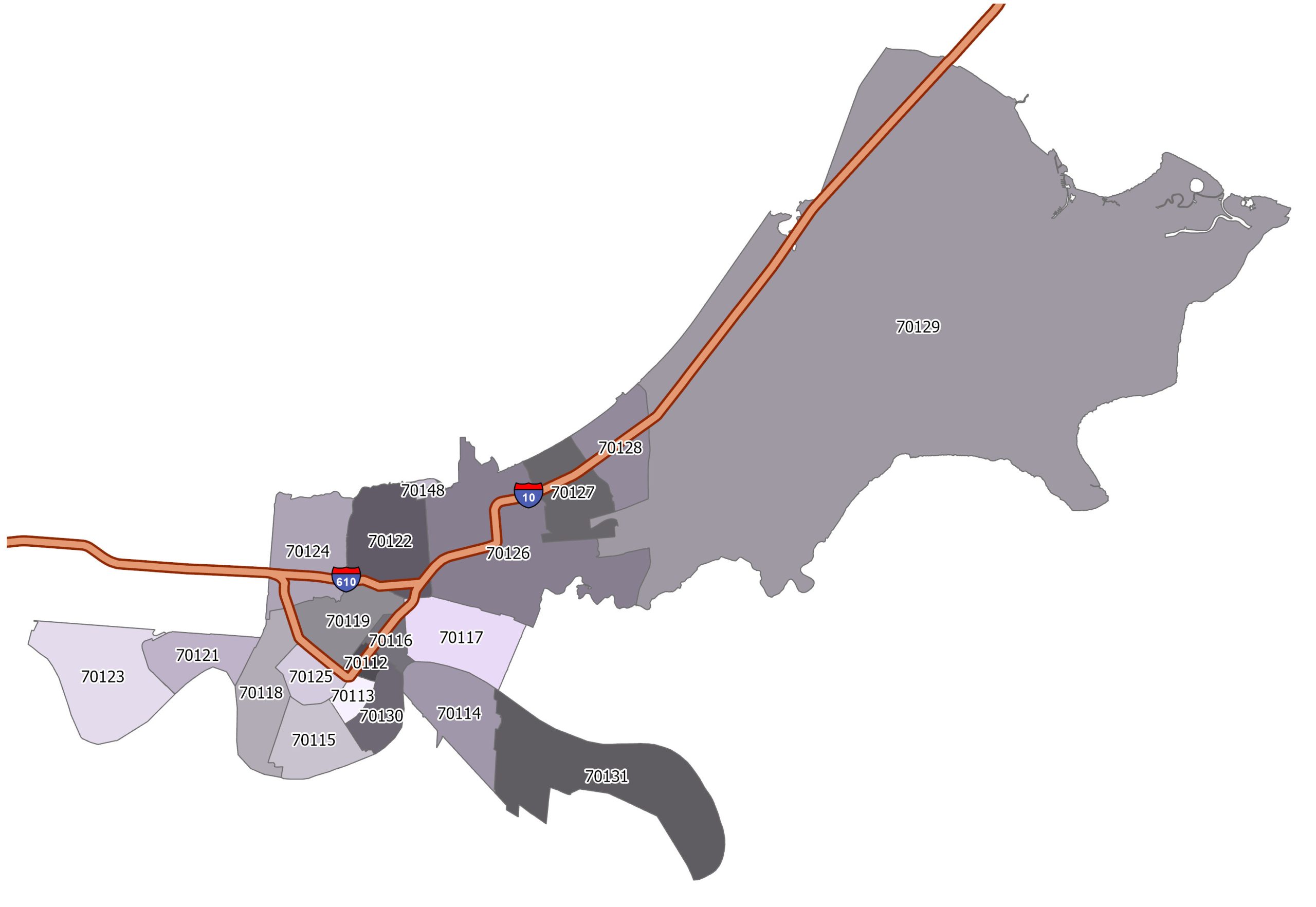 Zip Code Of New Orleans